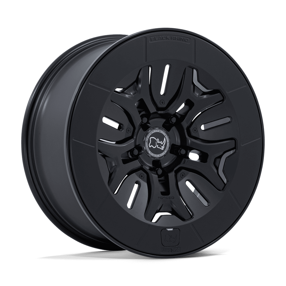 Black Rhino Rockledge Matte Black Wheel (BR406) | Dirty Garage