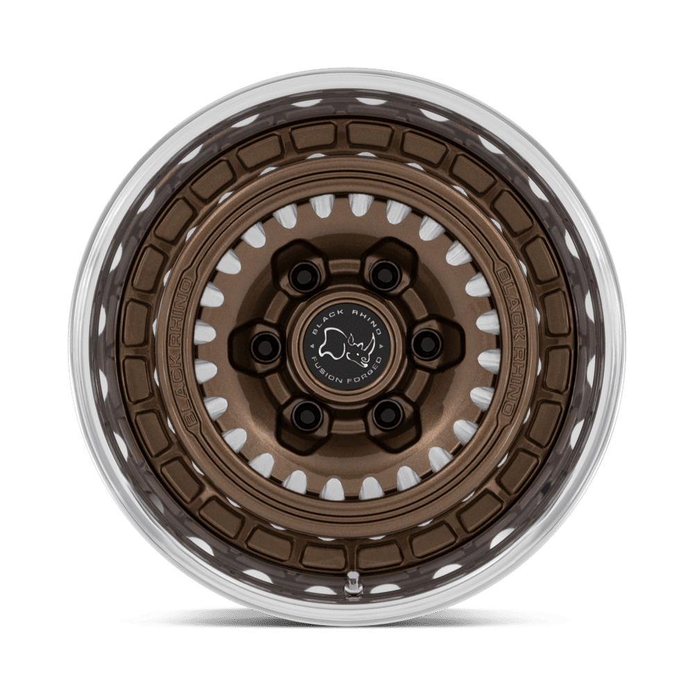 Black Rhino Bastion Gloss Bronze Milled w/ Polished Lip Wheel (BR601) | Dirty Garage