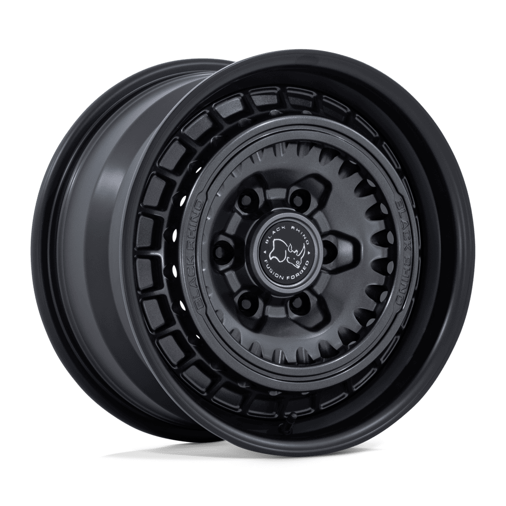 Black Rhino Bastion Gun Black w/ Matte Black Lip Wheel (BR601) | Dirty Garage