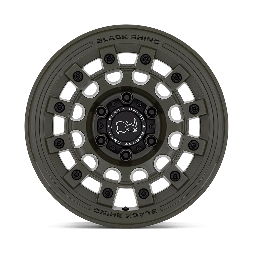 Black Rhino Fuji Olive Drab Green Wheel | Dirty Garage