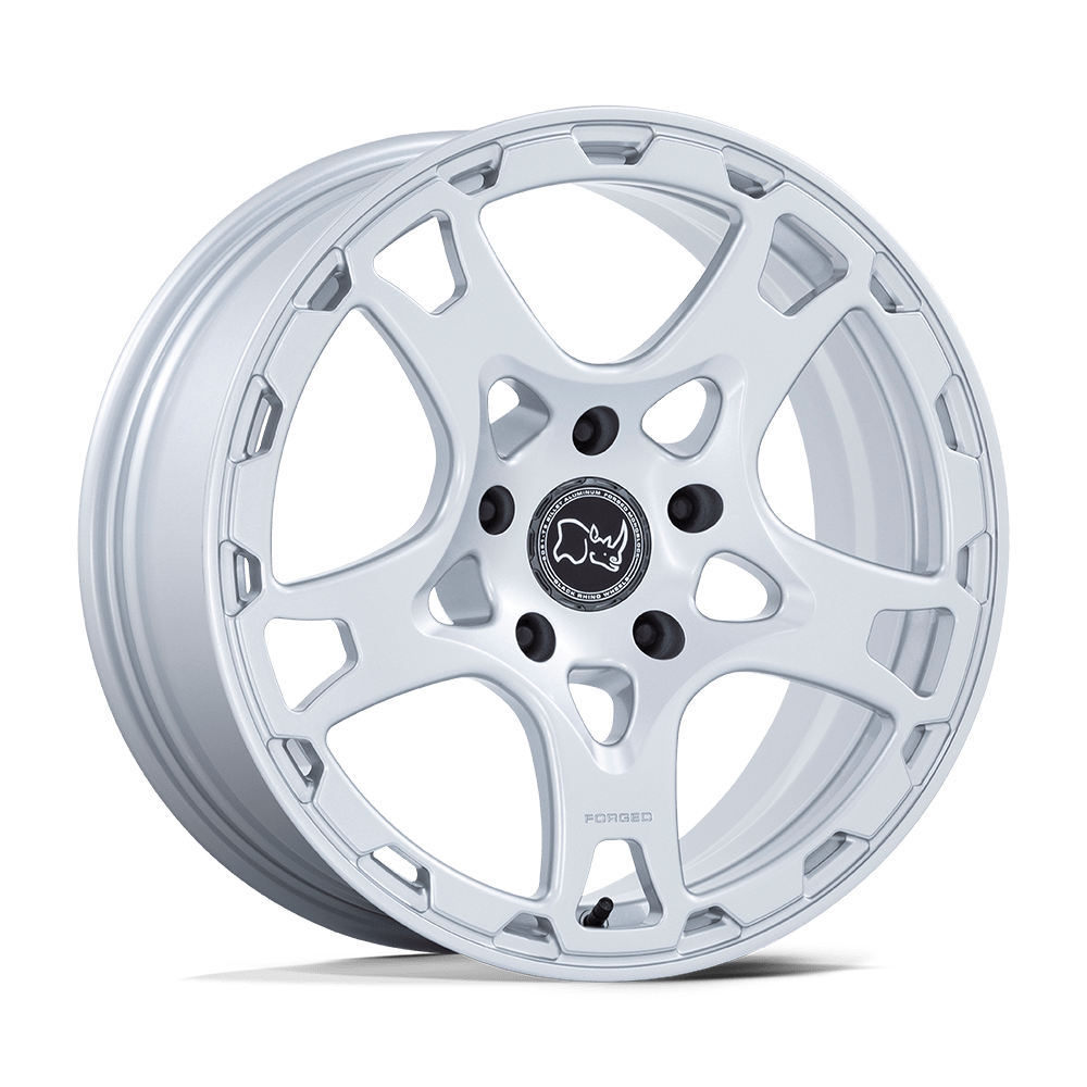 Black Rhino Klaue Matte Silver Wheel | Dirty Garage