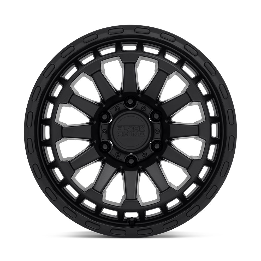Black Rhino Raid Matte Black Wheel | Dirty Garage