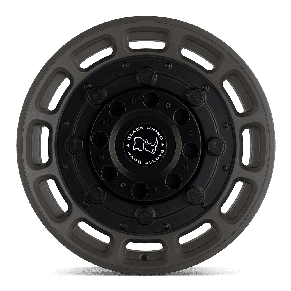Black Rhino Warthog Matte Olive Dab Green w/ Black Center Wheel | Dirty Garage