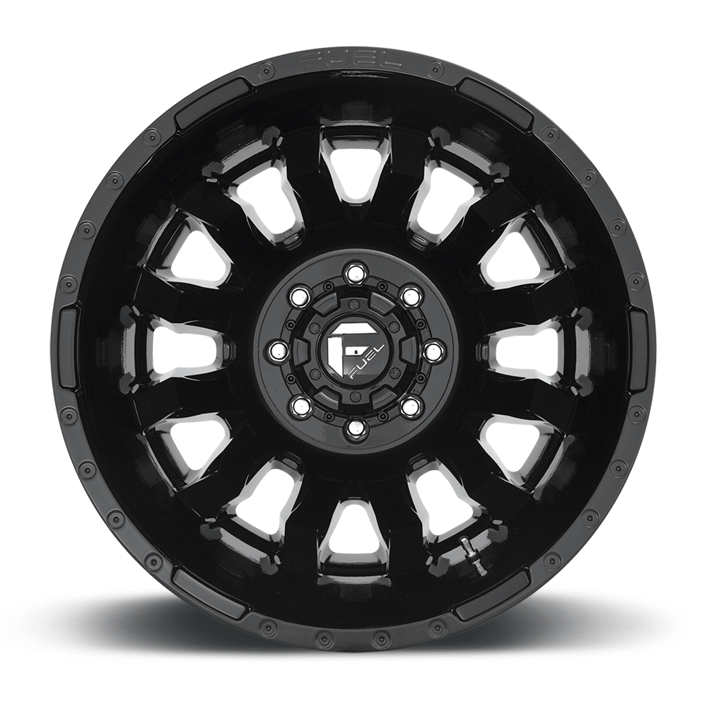 Fuel Blitz Gloss Black Wheel (D675) | Dirty Garage
