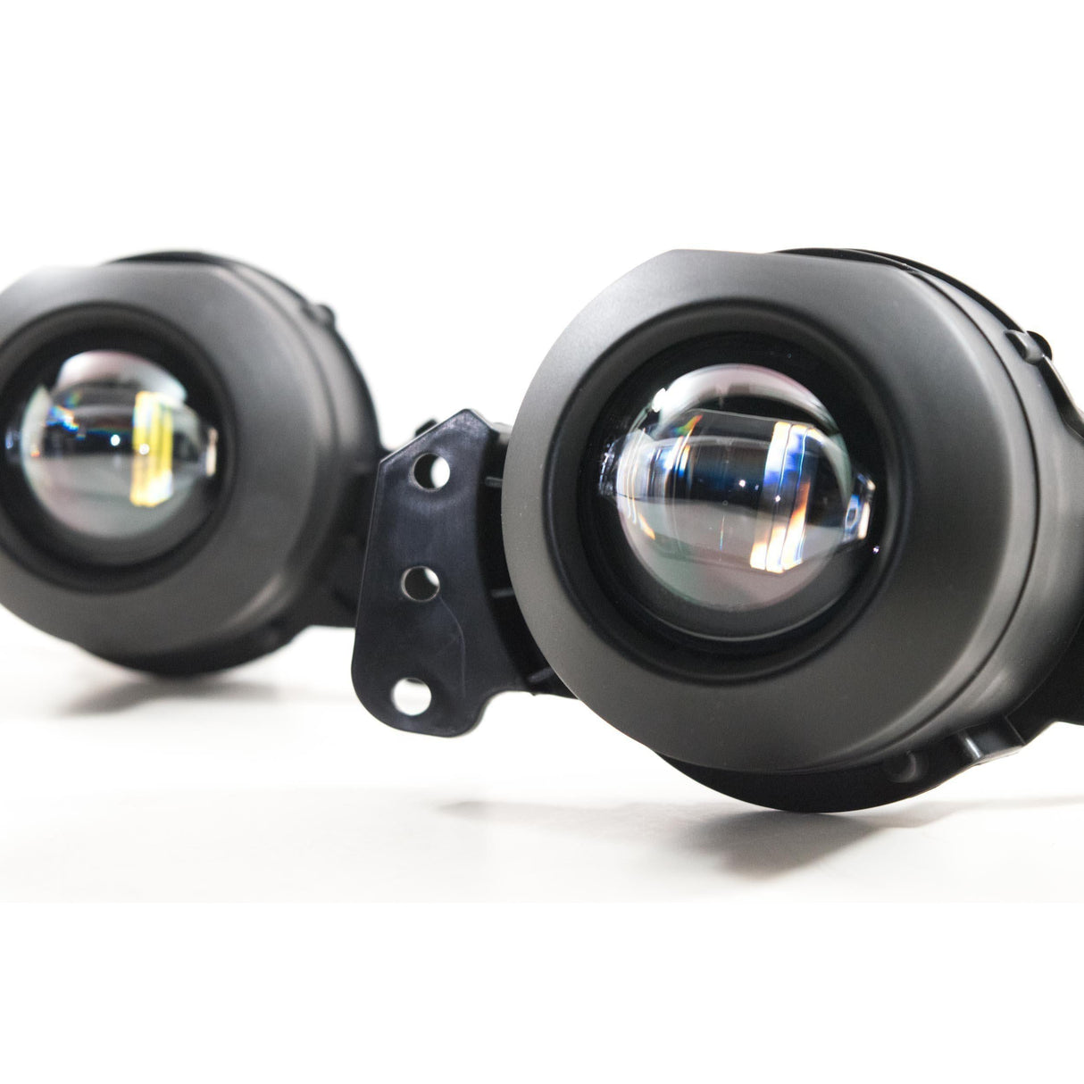 BMW E60 / E90 XB LED Black Fog Lights - View 4 | Dirty Garage