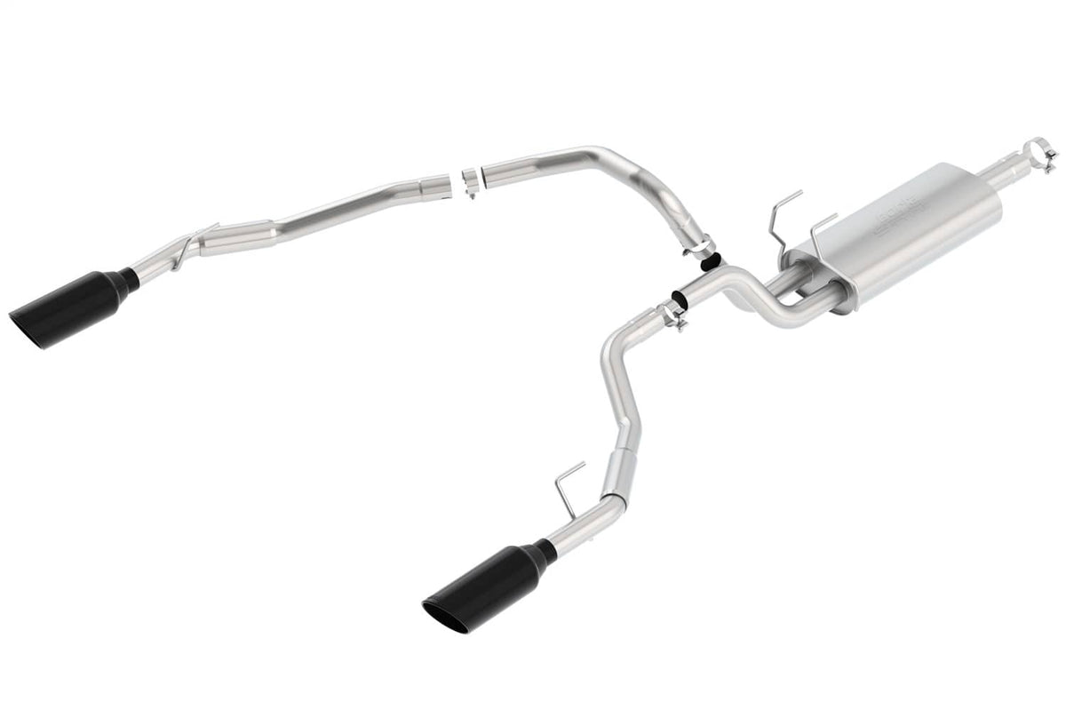 2009-2024 Ram 1500 5.7L Cat-Back Exhaust S-Type w/ Black Tips | Dirty Garage