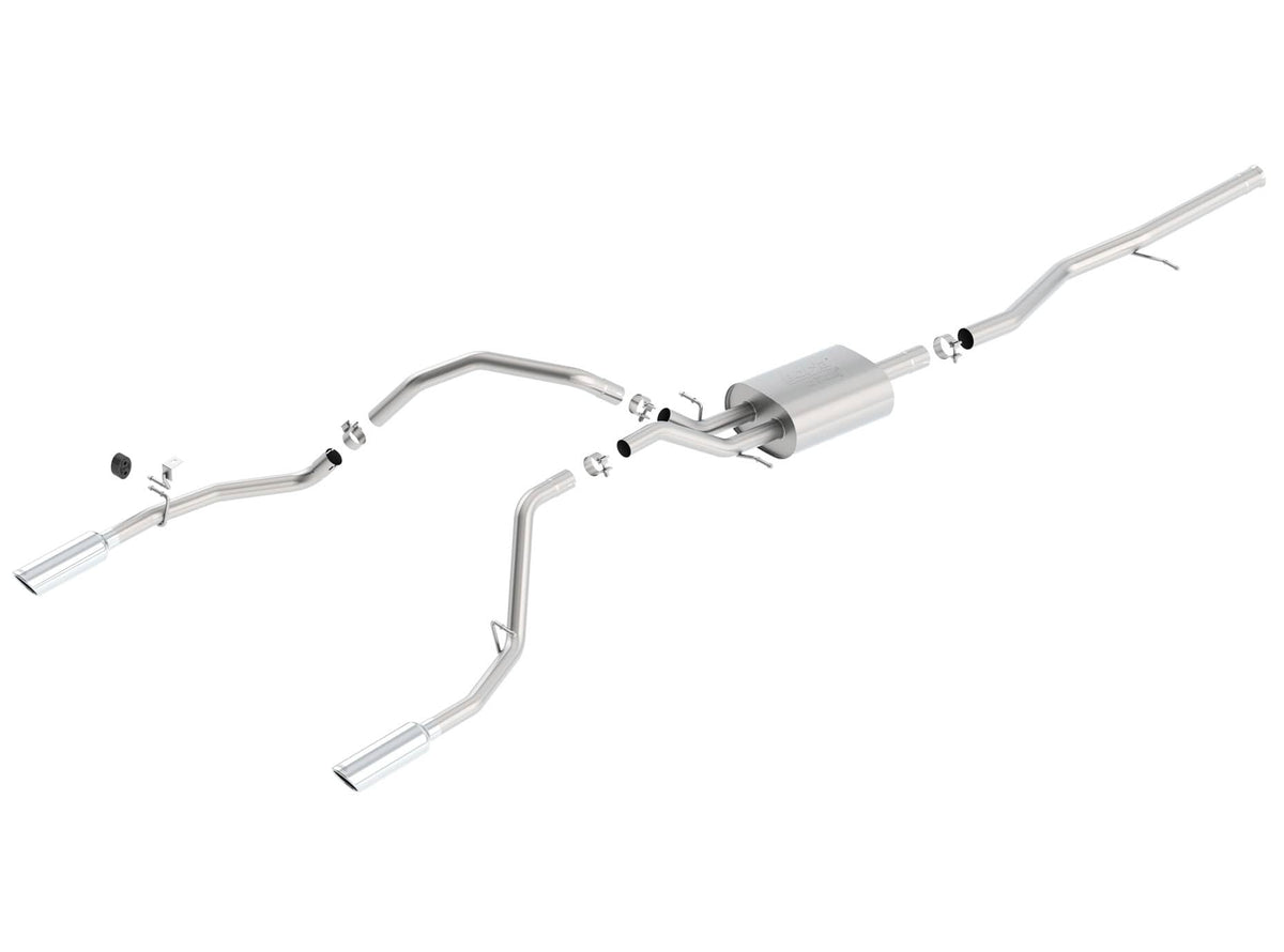 2014-2019 GM 1500 Crew Cab Cat-Back ATAK Exhaust System | Dirty Garage
