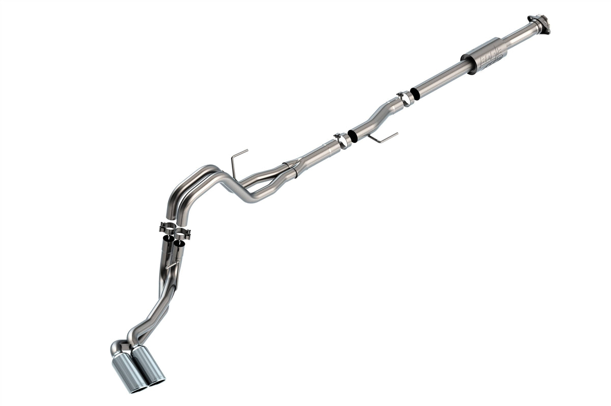 2021-2025 F-150 Cat-Back Exhaust ATAK Side Exit Exhaust w/ Stainless Tips | Dirty Garage