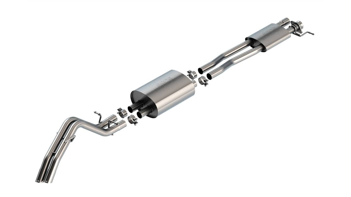 2024-2025 Ranger 2.7L 4WD Box Cat-Back S-Type Rock Crawler Exhaust System | Dirty Garage