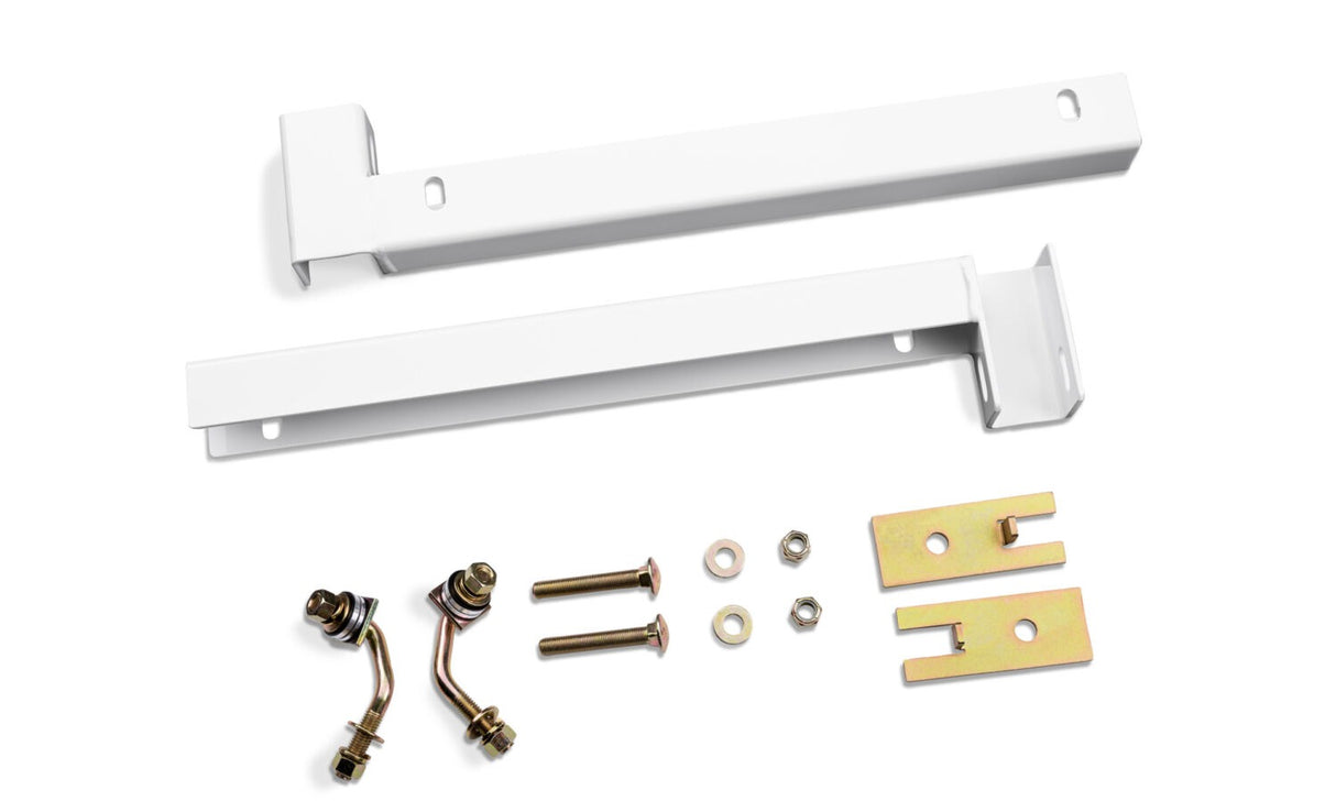 2017-2024 Backrack Hdw Kit; Toolbox 21in.; White; Headache Rack Hardware (30221TBW)