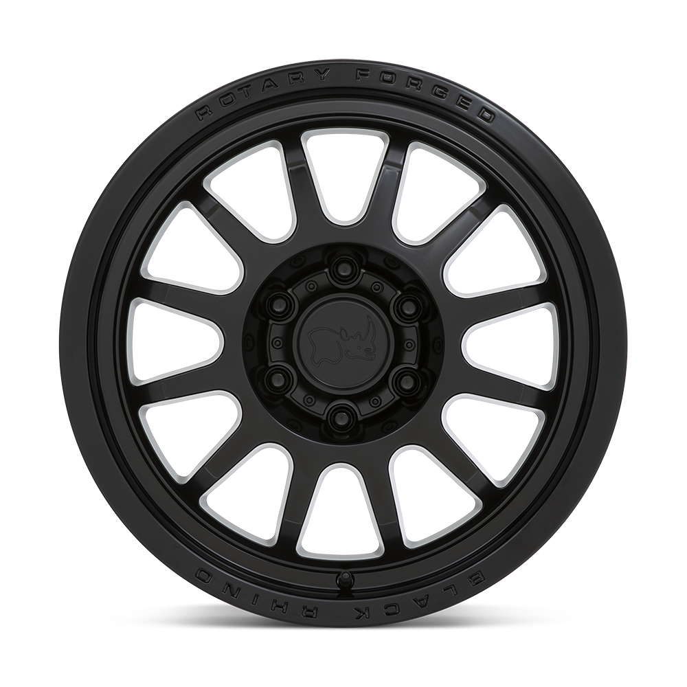 Black Rhino Rapid Matte Black Wheel | Dirty Garage