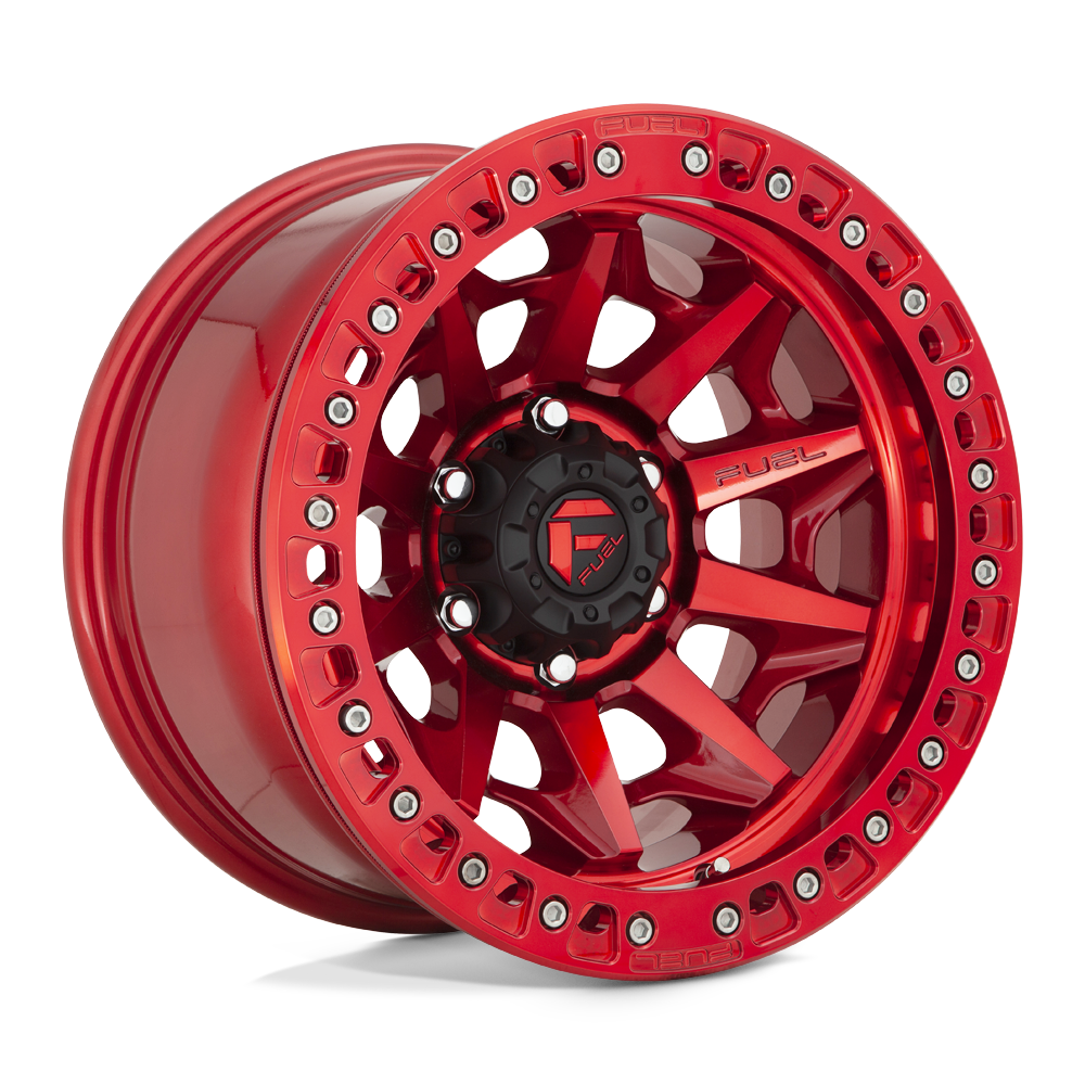 Fuel Covert Beadlock Candy Red Wheel (D113) | Dirty Garage