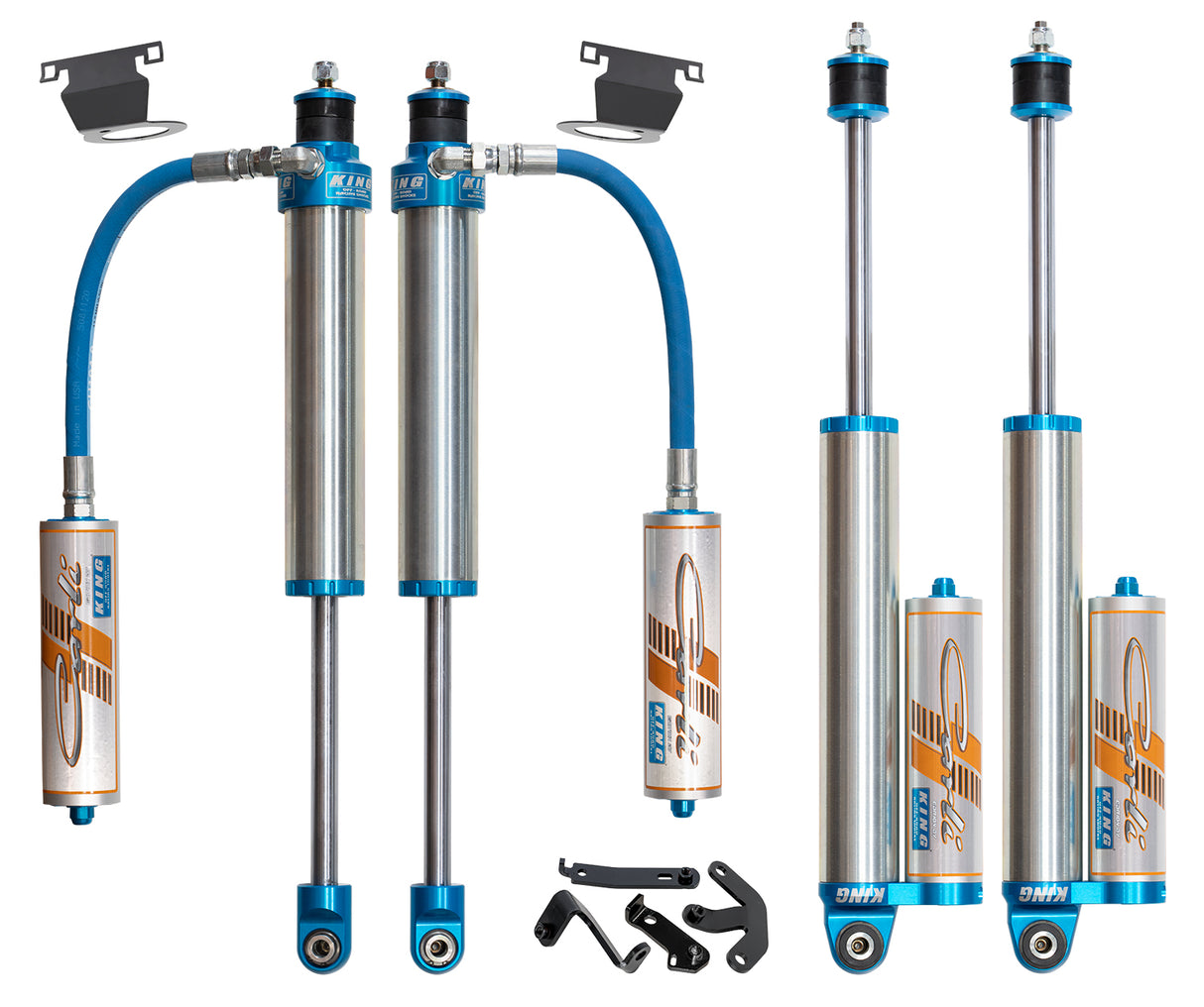 2014-2025 Ram 2500 Diesel Air Ride Pintop 2.5 Shock Package w/ 2.5" Lift (CS-DPT25SPKG-LVL-1419-D-AR)