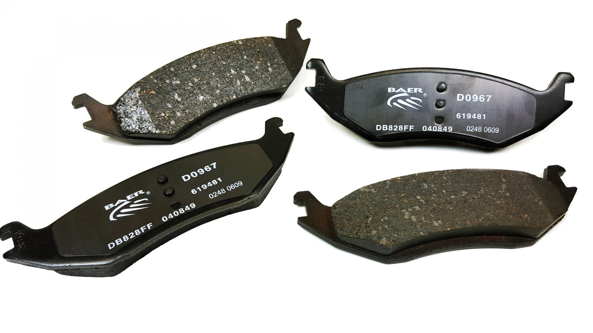 2003-2010 Dodge Rear Brake Pads | Dirty Garage