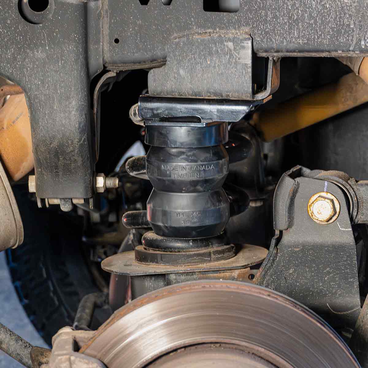 2014-2025 Ram 2500 Rear Bump Stops - View 3 | Dirty Garage