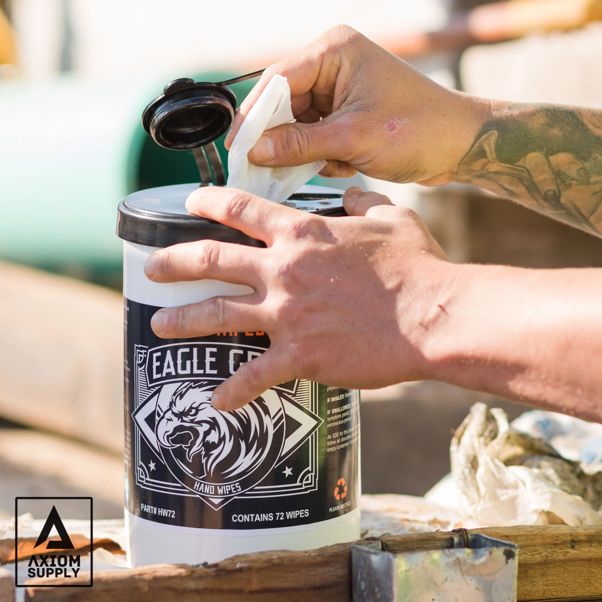 Universal Heavy Duty Cleaning Wipes - View 2 | Dirty Garage