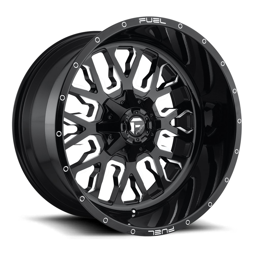 Fuel Stroke Gloss Black Milled Wheel (D611) | Dirty Garage