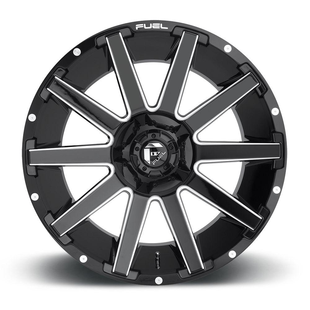 Fuel Contra Gloss Black Milled Wheel (D615) | Dirty Garage