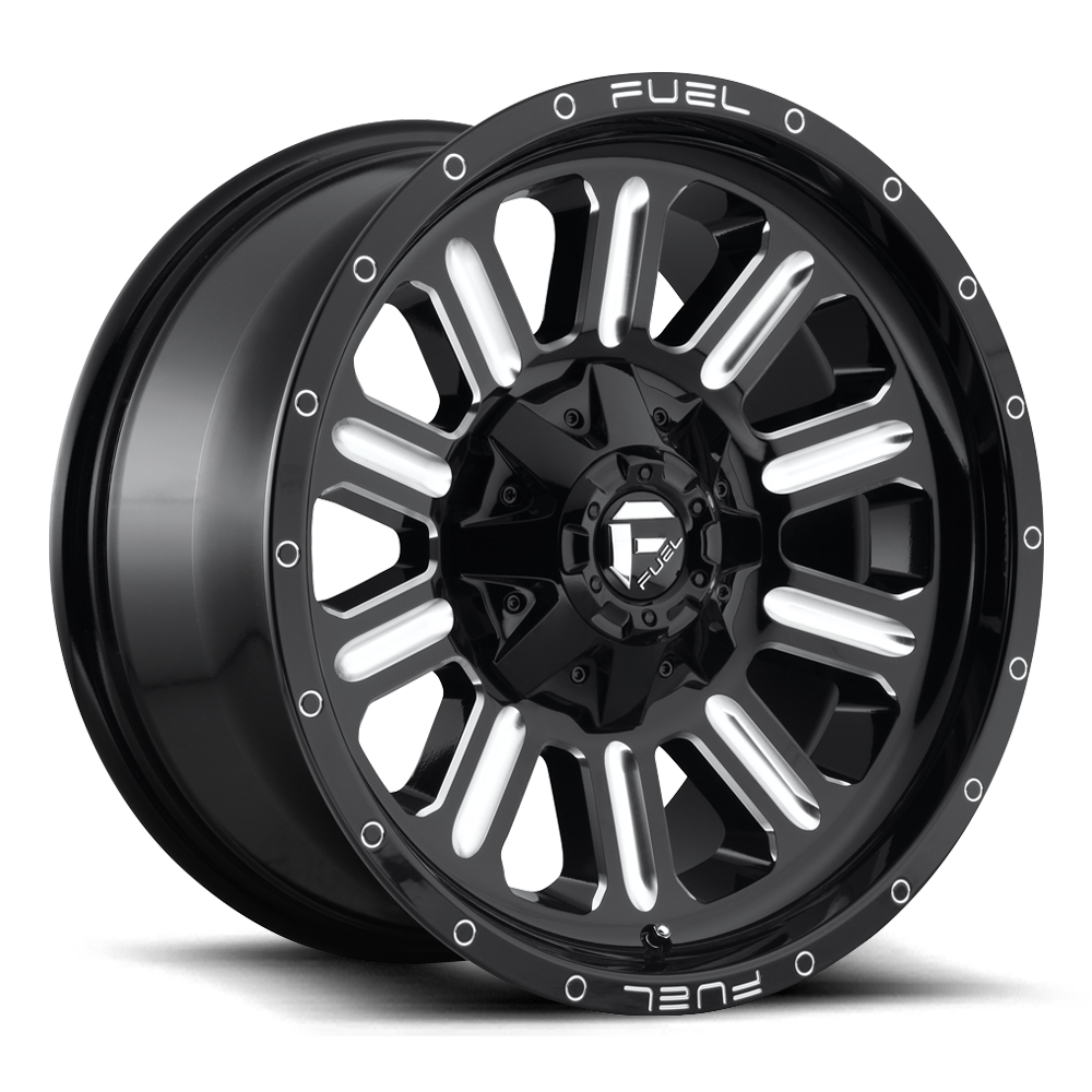 Fuel Hardline Gloss Black Milled Wheel (D620) | Dirty Garage