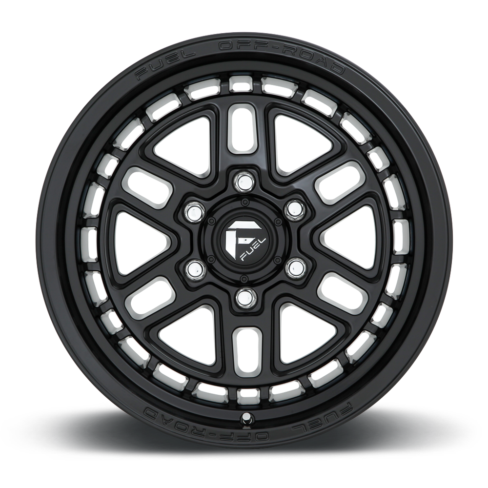 Fuel Nitro Matte Black Wheel (D667) | Dirty Garage
