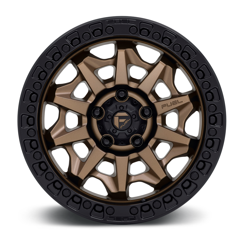 Fuel Covert Matte Bronze Black Bead Ring Wheel (D696) | Dirty Garage