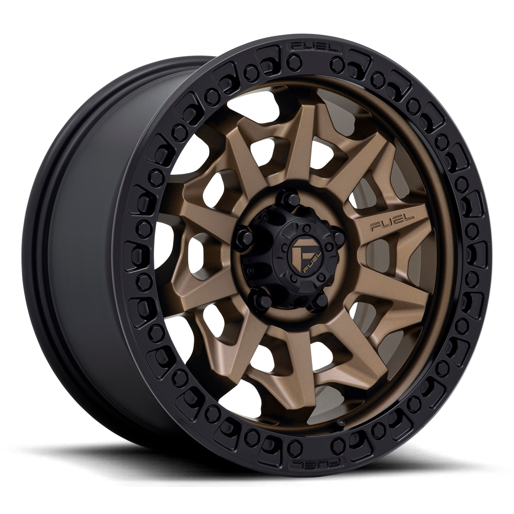 Fuel Covert Matte Bronze Black Bead Ring Wheel (D696) | Dirty Garage