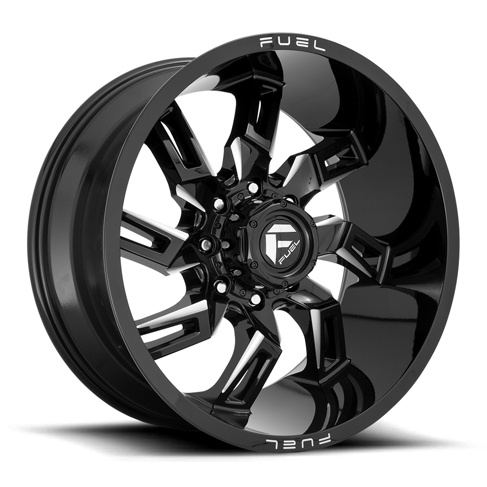 Fuel Lockdown Gloss Black Milled Wheel (D747) | Dirty Garage