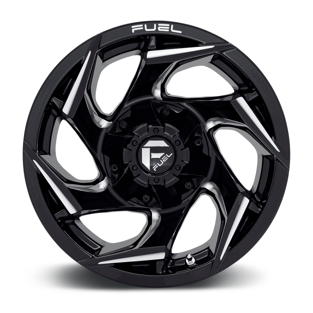 Fuel Reaction Gloss Black Milled Wheel (D753) | Dirty Garage