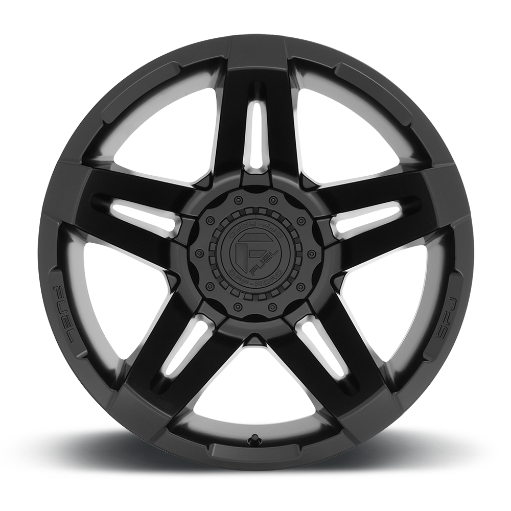 Fuel Sfj Matte Black Wheel (D763) | Dirty Garage