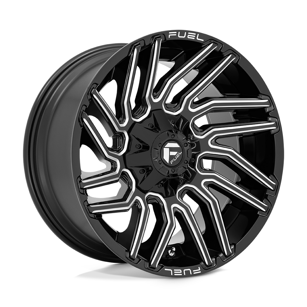 Fuel Typhoon Gloss Black Milled Wheel (D773) | Dirty Garage