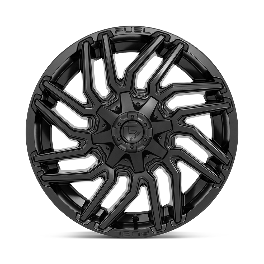 Fuel Typhoon Matte Black Wheel (D775) | Dirty Garage
