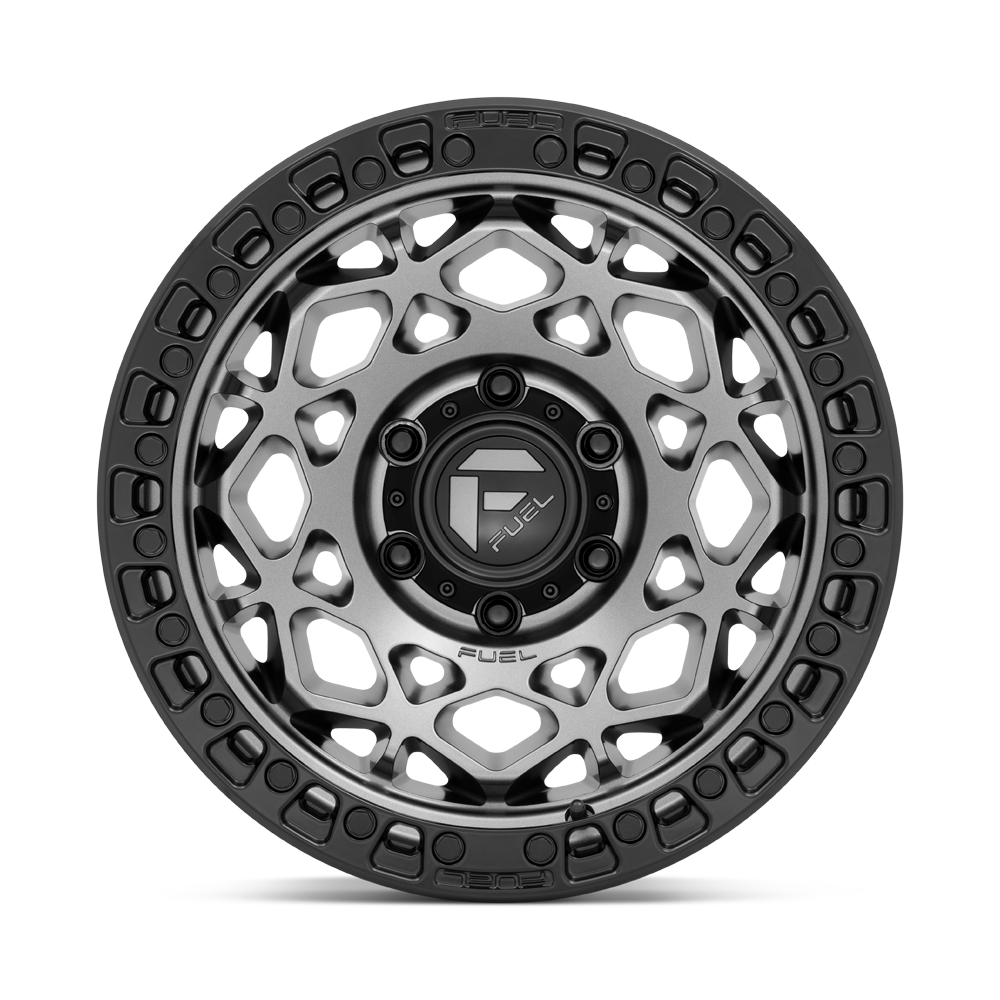 Fuel Unit Gunmetal w/ Matte Black Ring Wheel (D784) | Dirty Garage