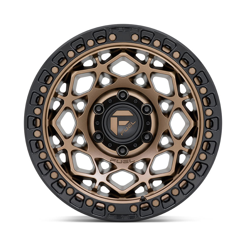 Fuel Unit Bronze w/ Matte Black Ring Wheel (D785) | Dirty Garage
