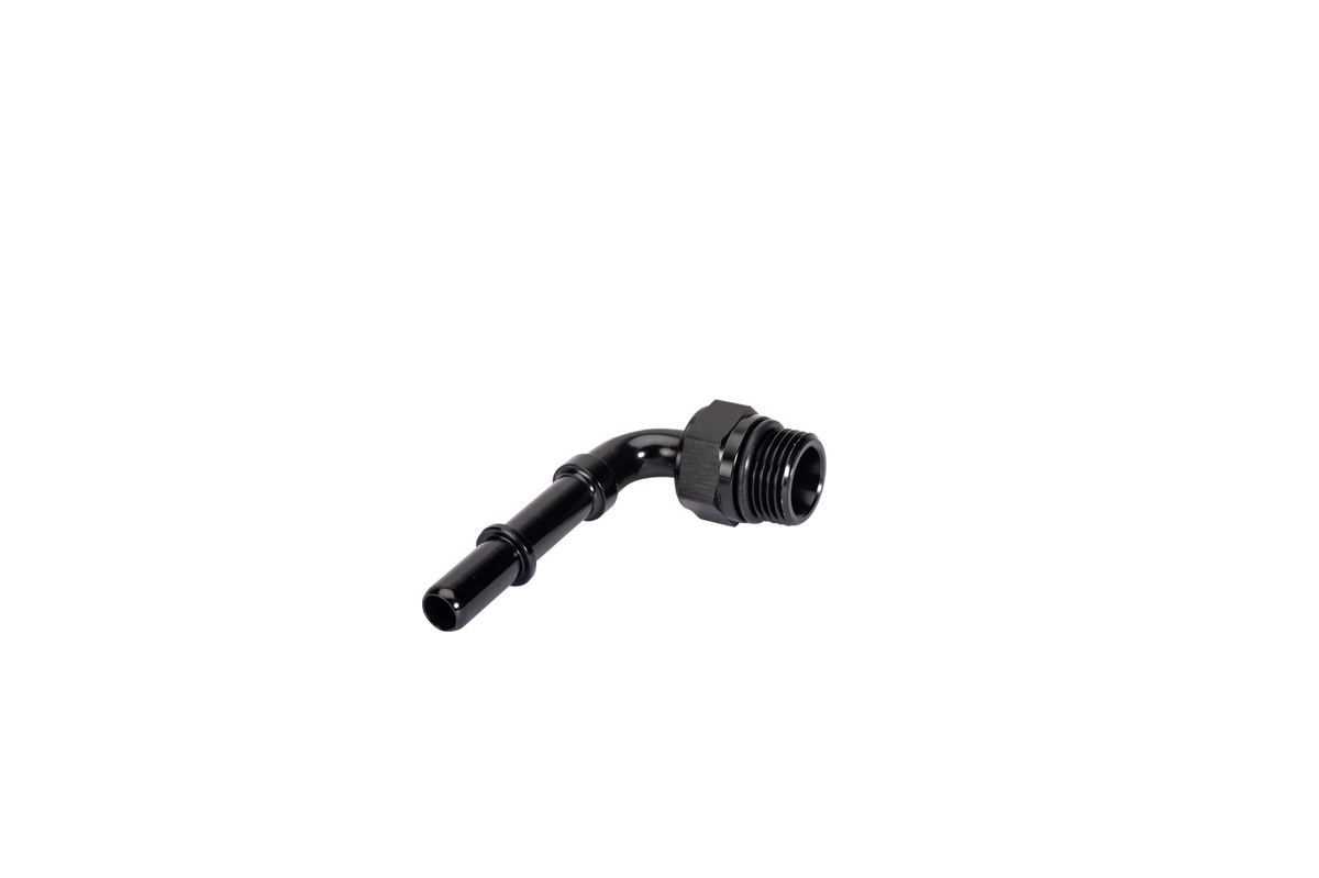 Universal 90 Degree 3/4"-16 (-8) to 3/8" Swivel Quick Connect (FPE-APT-34-90-Q38)