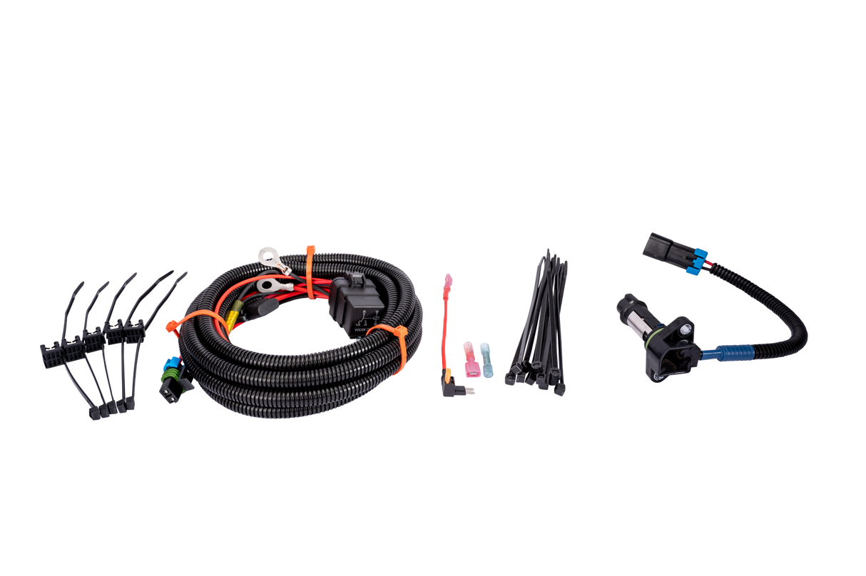 2017-2024 Superduty Fuel Heater and Harness for Fleece Performance Filter Bases (FPE-FH-FMC-1724)