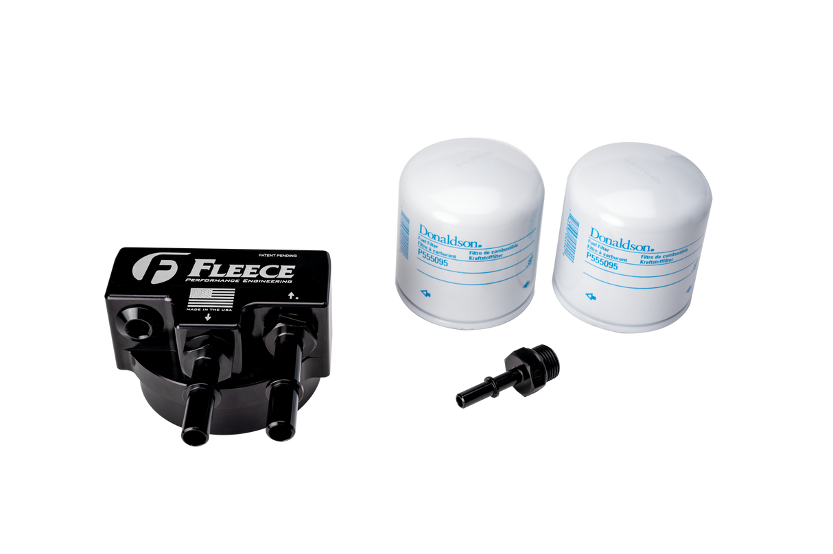 2011-2026 Superduty Fleece Performance Engine Mounted Filter Assembly for 6.7L (FPE-FMC-UHFA-1123)