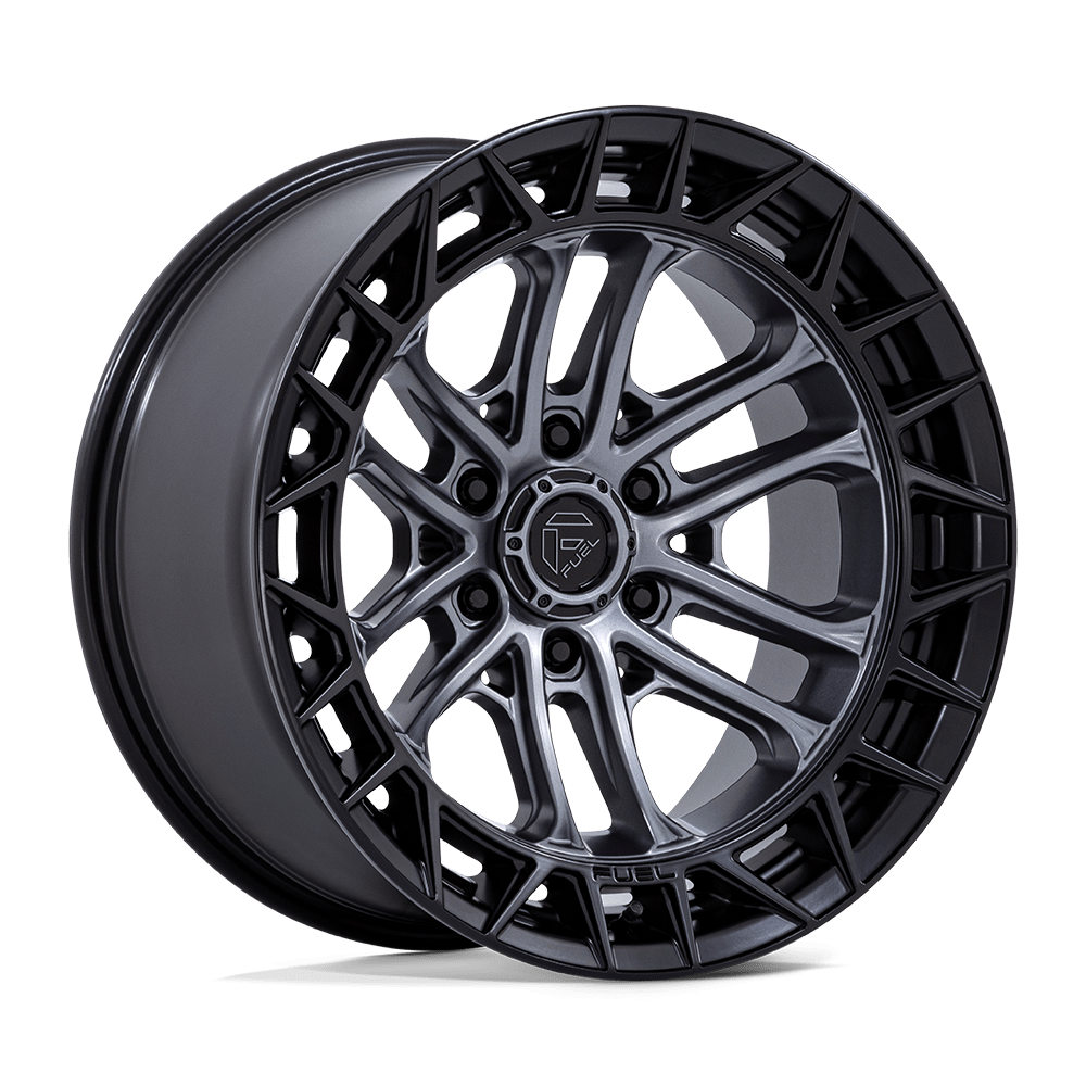 Fuel Celsius Matte Gunmetal w/ Matte Black Lip Wheel (FC874) | Dirty Garage