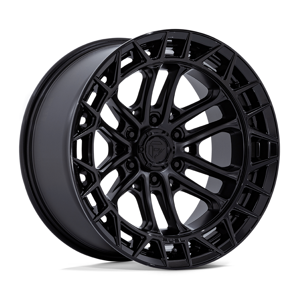Fuel Celsius Matte Black w/ Gloss Black Lip Wheel (FC874) | Dirty Garage