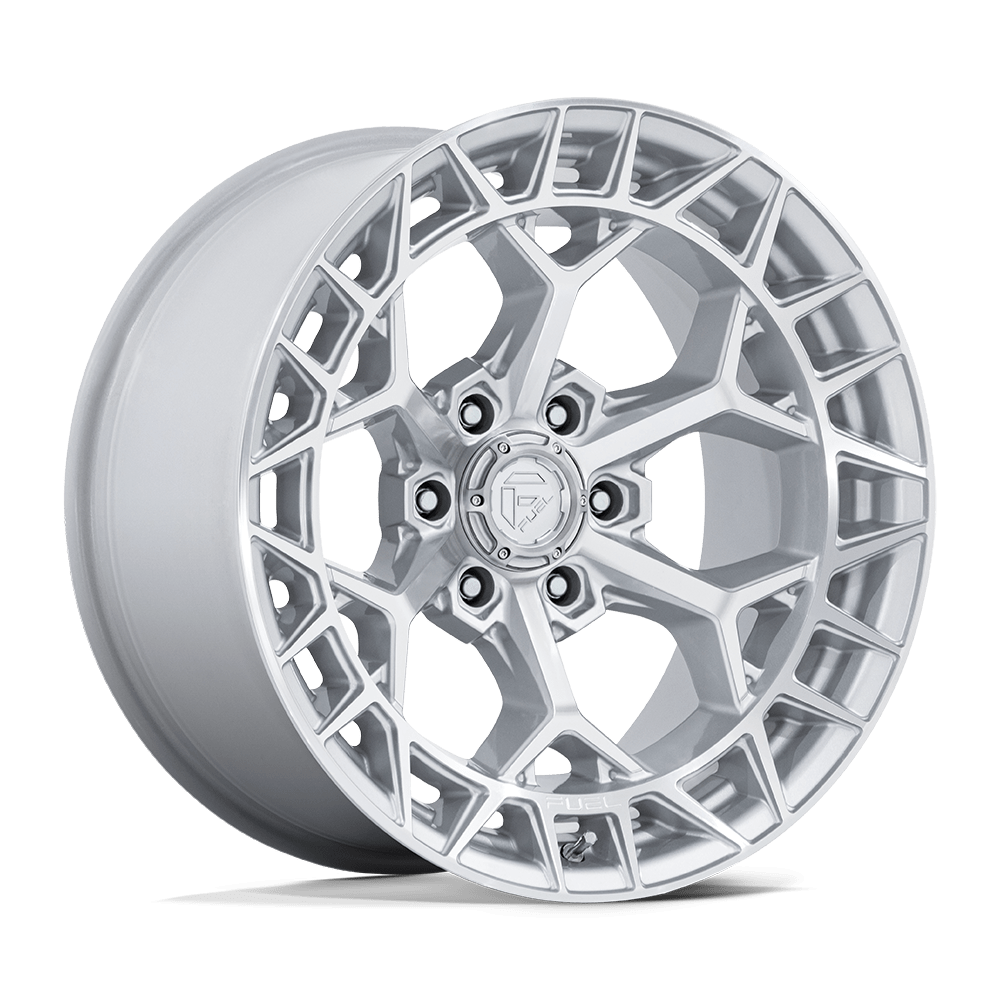 Fuel Charger Gloss Silver w/ Machined Face Wheel (FC873) | Dirty Garage