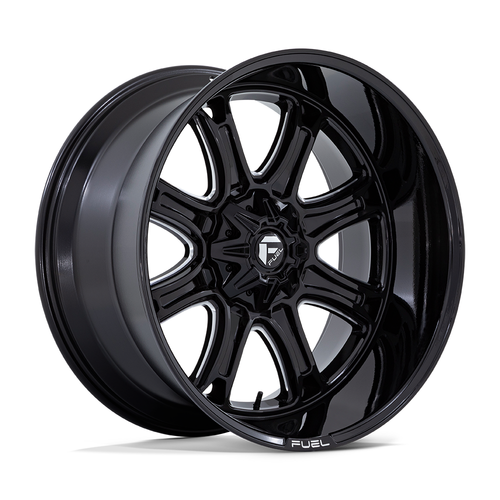 Fuel Darkstar Gloss Black Milled Wheel | Dirty Garage