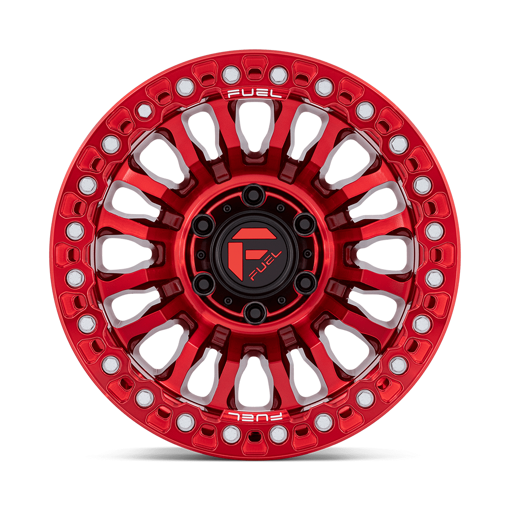Fuel Rincon Beadlock Candy Red Wheel (FC125) | Dirty Garage
