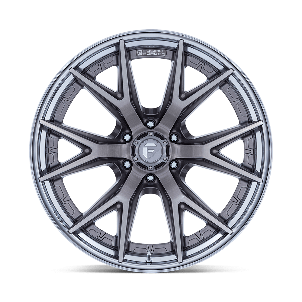 Fuel Catalyst Platinum w/ Chrome Lip Wheel (FC402) | Dirty Garage