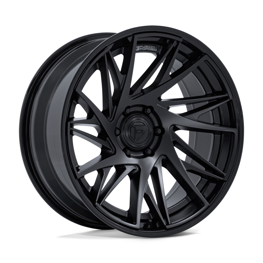 Fuel Dynamo Matte Black w/ Gloss Black Lip Wheel (FC405) | Dirty Garage