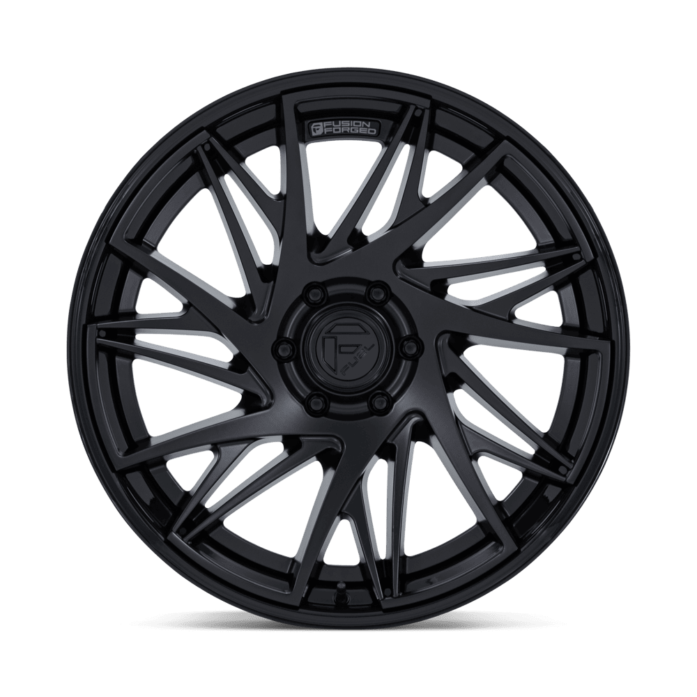 Fuel Dynamo Matte Black w/ Gloss Black Lip Wheel (FC405) | Dirty Garage