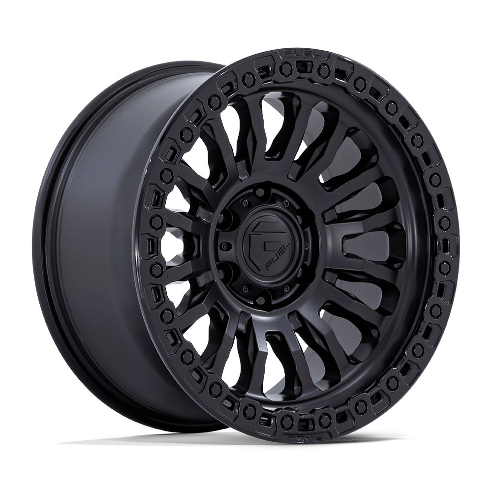 Fuel Rincon Matte Black w/ Gloss Black Lip Wheel (FC857) | Dirty Garage