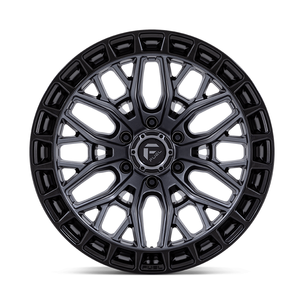 Fuel Sigma Matte Gunmetal w/ Matte Black Lip Wheel (FC869) | Dirty Garage