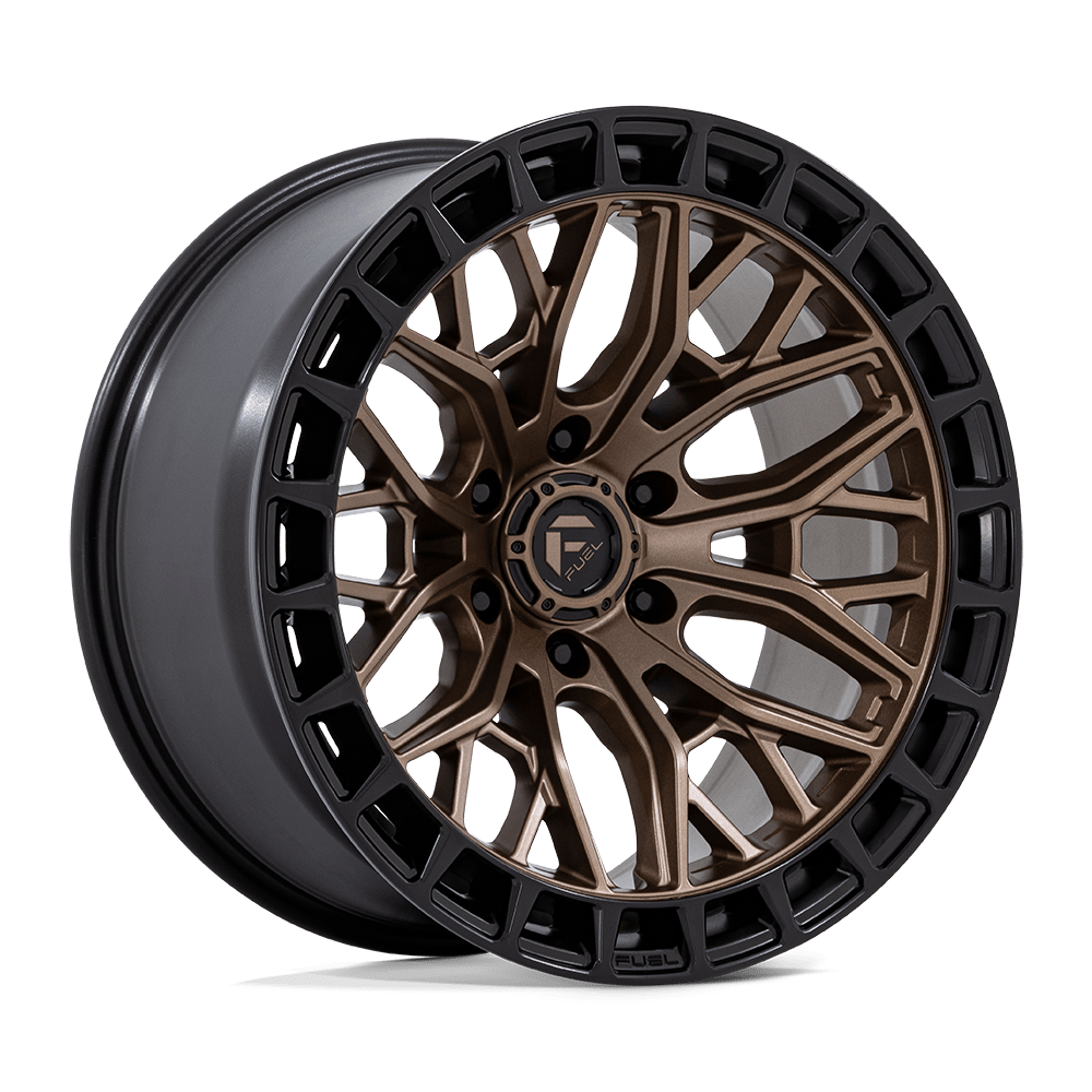 Fuel Sigma Matte Bronze w/ Matte Black Lip Wheel (FC869) | Dirty Garage