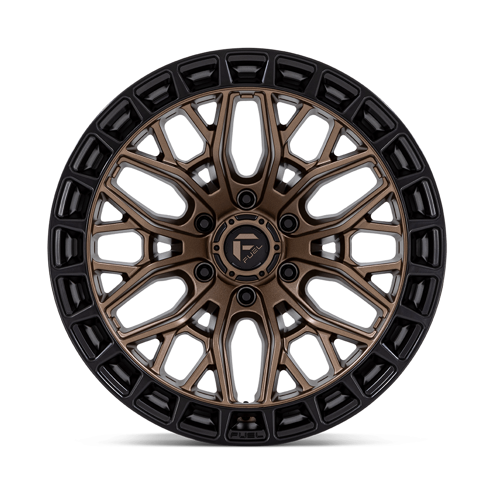 Fuel Sigma Matte Bronze w/ Matte Black Lip Wheel (FC869) | Dirty Garage