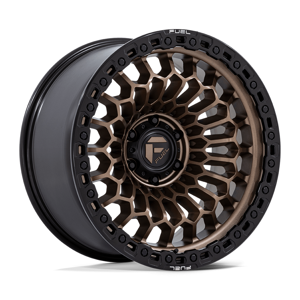 Fuel Sinister Matte Bronze w/ Matte Black Lip Wheel (FC870) | Dirty Garage