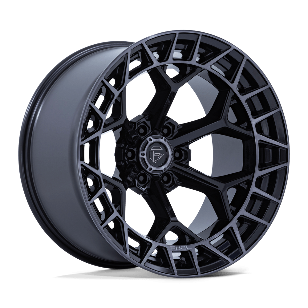 Fuel Charger Gloss Black w/ Brushed Dark Tint Wheel (FC873) | Dirty Garage